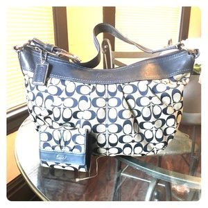 Coach bag and wallet
